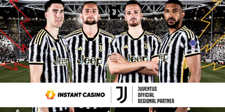 新的在线赌场网站 Instant Casino 与意大利甲级联赛球队尤文图斯足球俱乐部合作