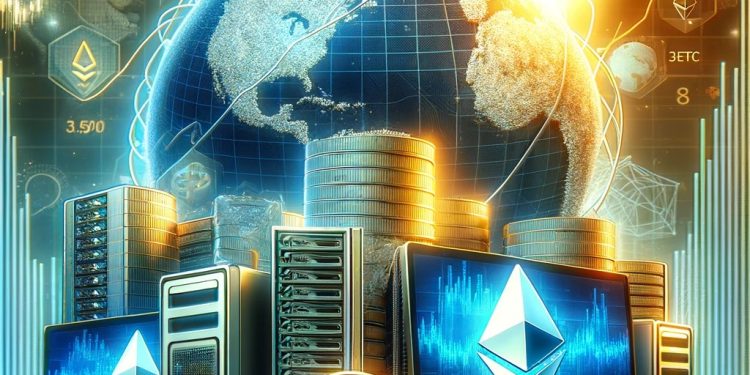 ETH ETF 热潮推动挖矿难度和哈希率飙升