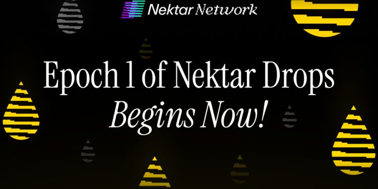 Nektar 网络开始 Nektar Drops 的第 1 纪元