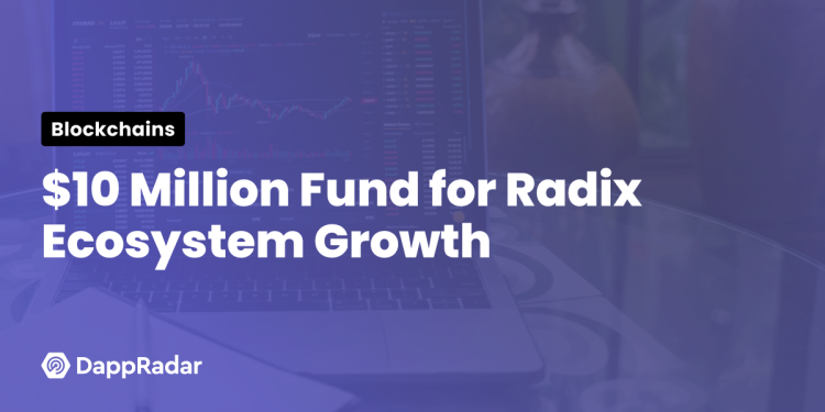 1000 万美元基金助力 Radix 生态系统发展