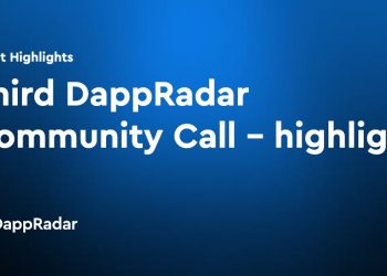 第三次 DappRadar 社区电话会议 – 亮点