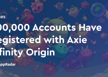 600,000 个帐户已注册 Axie Infinity Origin