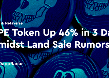 土地出售传闻不断,APE 代币 3 天内飙升 46%