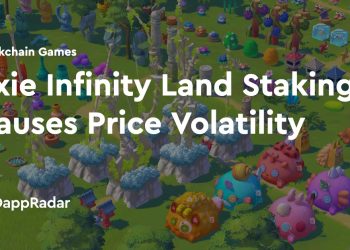 Axie Infinity 土地质押导致价格波动