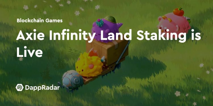 Axie Infinity Land 质押现已上线