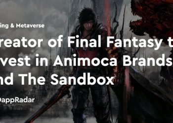 《最终幻想》创作者将投资 Animoca Brands 和 The Sandbox