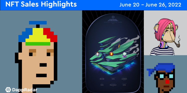 CryptoPunks 和 Bored Apes Yacht Club 是上周最热门的 NFT