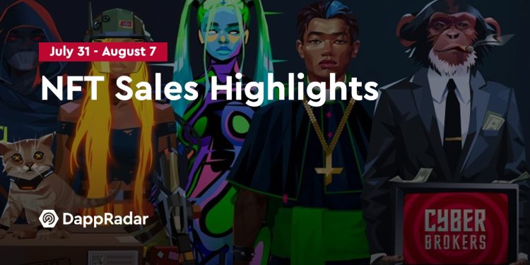 Cyber​​Brokers V3、NOUNS 和 OpenSea.eth – NFT 销售亮点