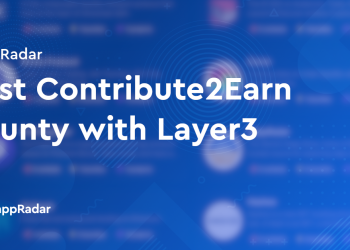 DappRadar 和 Layer3 启动首届赏金竞赛
