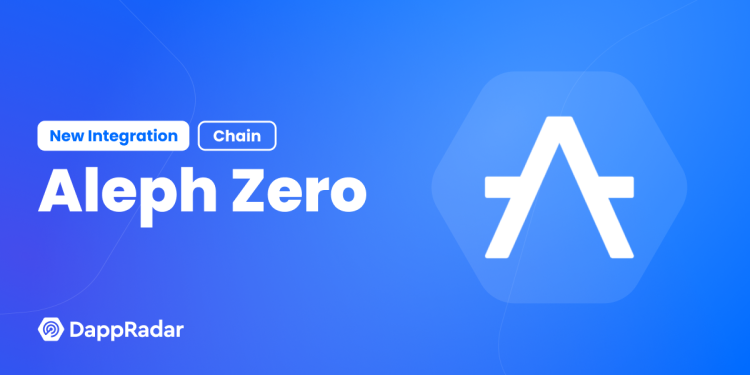 DappRadar 现在跟踪 Aleph Zero 上的项目