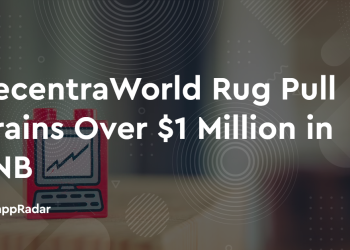 DecentraWorld Rug Pull 耗尽 BNB 超过 100 万美元