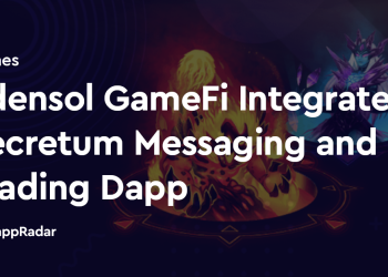 Edensol GameFi 集成 Secretum 消息传递和交易 Dapp