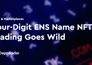 四位数 ENS 名称 NFT 交易变得疯狂