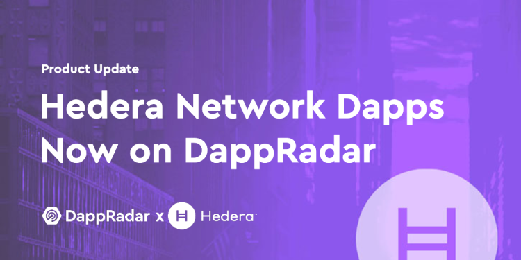 Hedera Network Dapps 现已加入 DappRadar