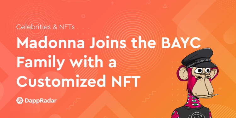 麦当娜携定制 NFT 加入 BAYC 家族