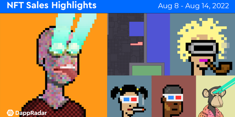 Pixel Apepe YC、Bored Apes 和 CryptoPunks——NFT 销售亮点