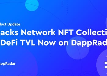 Stacks Network NFT 系列和 DeFi TVL 现已上线 DappRadar