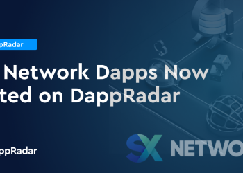 SX 区块链 Dapp 现已在 DappRadar 上架