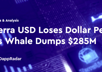 随着 Whale 抛售 2.85 亿美元,Terra USD (UST) 失去了与美元挂钩的汇率