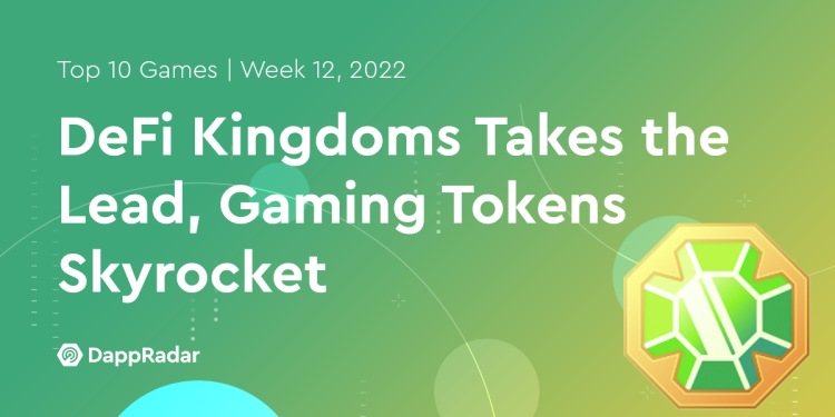 DeFi Kingdoms 领先，游戏代币飙升