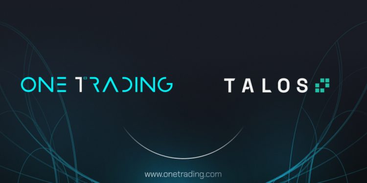 One Trading 通过与 Talos 整合扩大了其在欧洲的机构交易服务范围