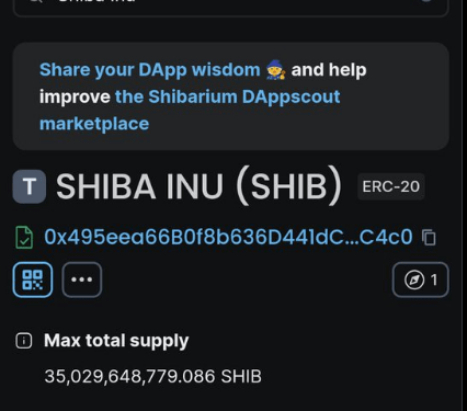 350 亿 SHIB 入侵 Shibarium