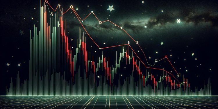 加密货币价格再次下跌