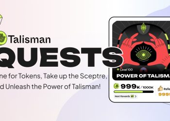 Talisman Wallet 推出 Quests 应用程序，让用户在 Polkadot 和以太坊上的奖励体验更游戏化
