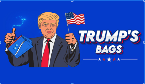 Trump's Bags 首次推出其独特的加密实用币,具有自动智能合约和向 DJTrump 实时透明交易税捐赠的功能