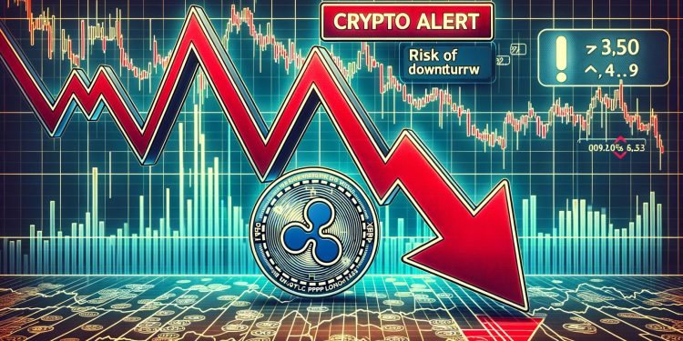 XRP 价格面临大幅下滑的风险