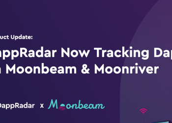 DappRadar 现正追踪 Moonbeam 和 Moonriver 上的 Dapps