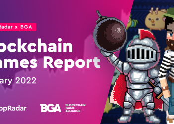 DappRadar x BGA – 一月区块链游戏报告