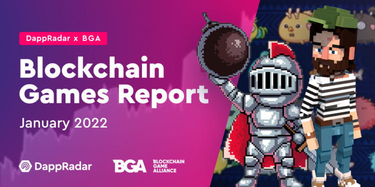 DappRadar x BGA – 一月区块链游戏报告