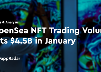 OpenSea NFT 交易量 1 月份达到 45 亿美元