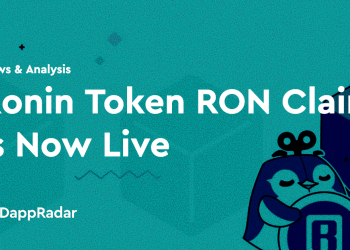 Ronin 原生代币 RON 现已上线