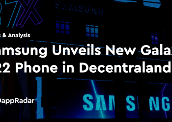 三星在 Decentraland 发布新款 Galaxy S22 手机