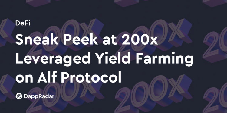 抢先一探 Alf Protocol 上的 200 倍杠杆收益农业