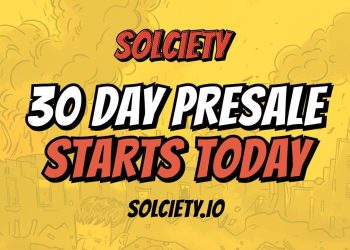 新的 SOL Meme Coin Solciety 今日推出,为期 30 天的 ICO