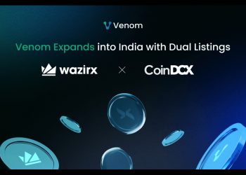 Venom 通过在 WazirX 和 CoinDCX 双重上市进军印度市场