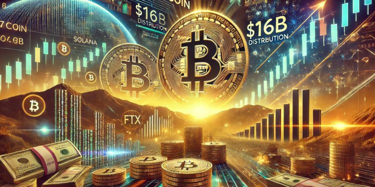 专家称,FTX 计划分发 160 亿美元,比特币和 Solana 面临巨大购买压力