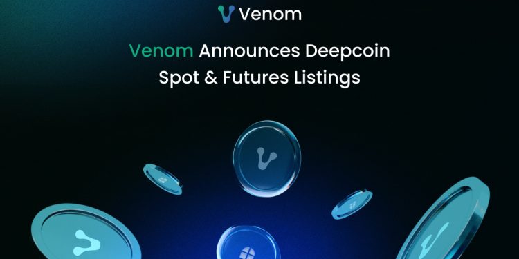 Venom 宣布推出 Deepcoin 现货和期货