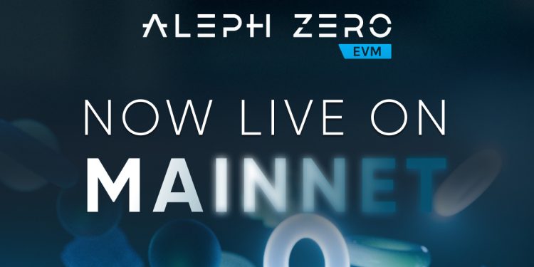 Aleph Zero 在主网上推出其 EVM 层