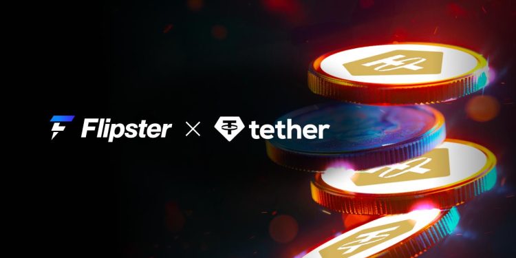 Flipster 宣布与 Tether 合作