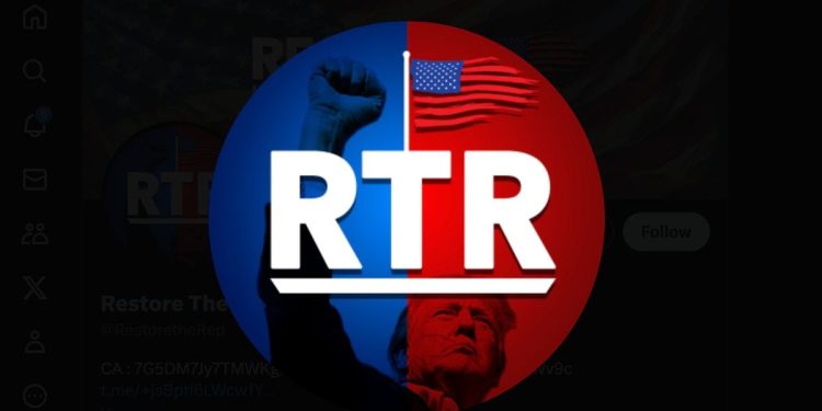 与特朗普挂钩的 RTR 代币在 Solana (SOL) 上大涨，但在儿子警告假货后暴跌 95％