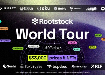 “Rootstock 世界之旅” 活动最后两周