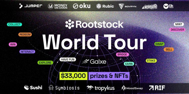 “Rootstock 世界之旅” 活动最后两周