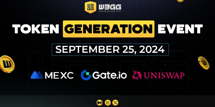 W3GG Token 即将登陆 Gate.io、MEXC、Uniswap,引领 Web3 游戏未来