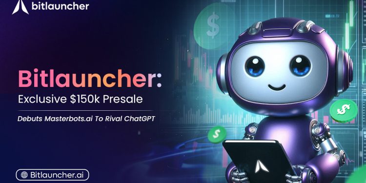 独家 15 万美元预售：Bitlauncher 首次推出 Masterbots.ai，这款革命性的人工智能有望与 ChatGPT 竞争