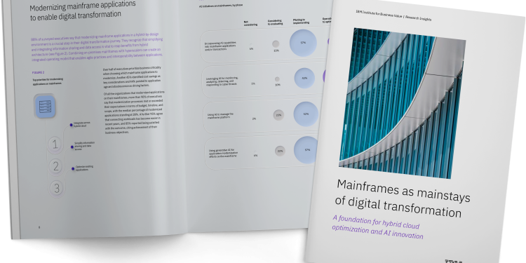 新 IBV 研究:人工智能推动大型机创新