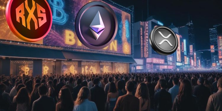 当今加密货币趋势:以太坊 (ETH) 价格挣扎、Ripple (XRP) Bitwise ETF 申请、Rexas Finance (RXS) 预售第 3 阶段早期售空和 275 万美元里程碑